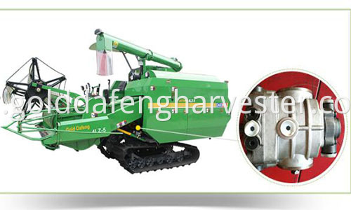 Self-propelled Full Feed Rice Combine Harvester-HST